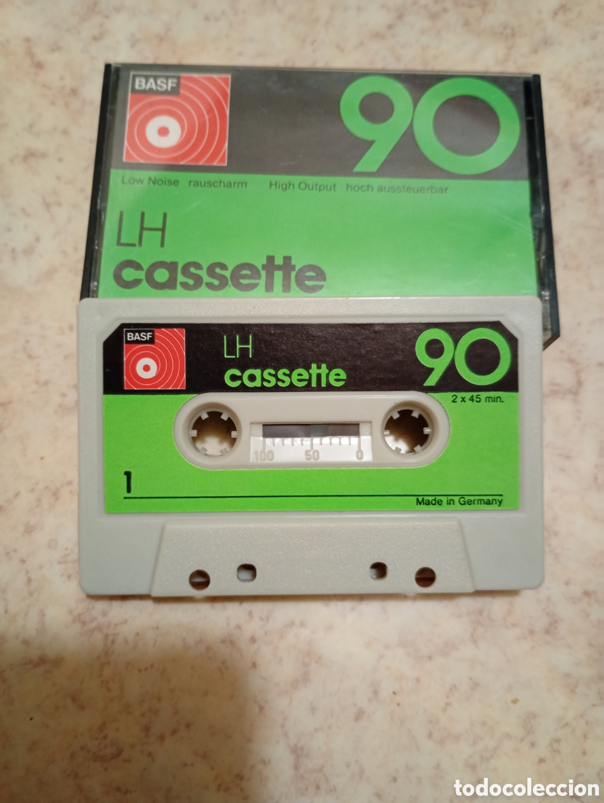 Alte Kassetten: Cinta cassette BASF LH 90