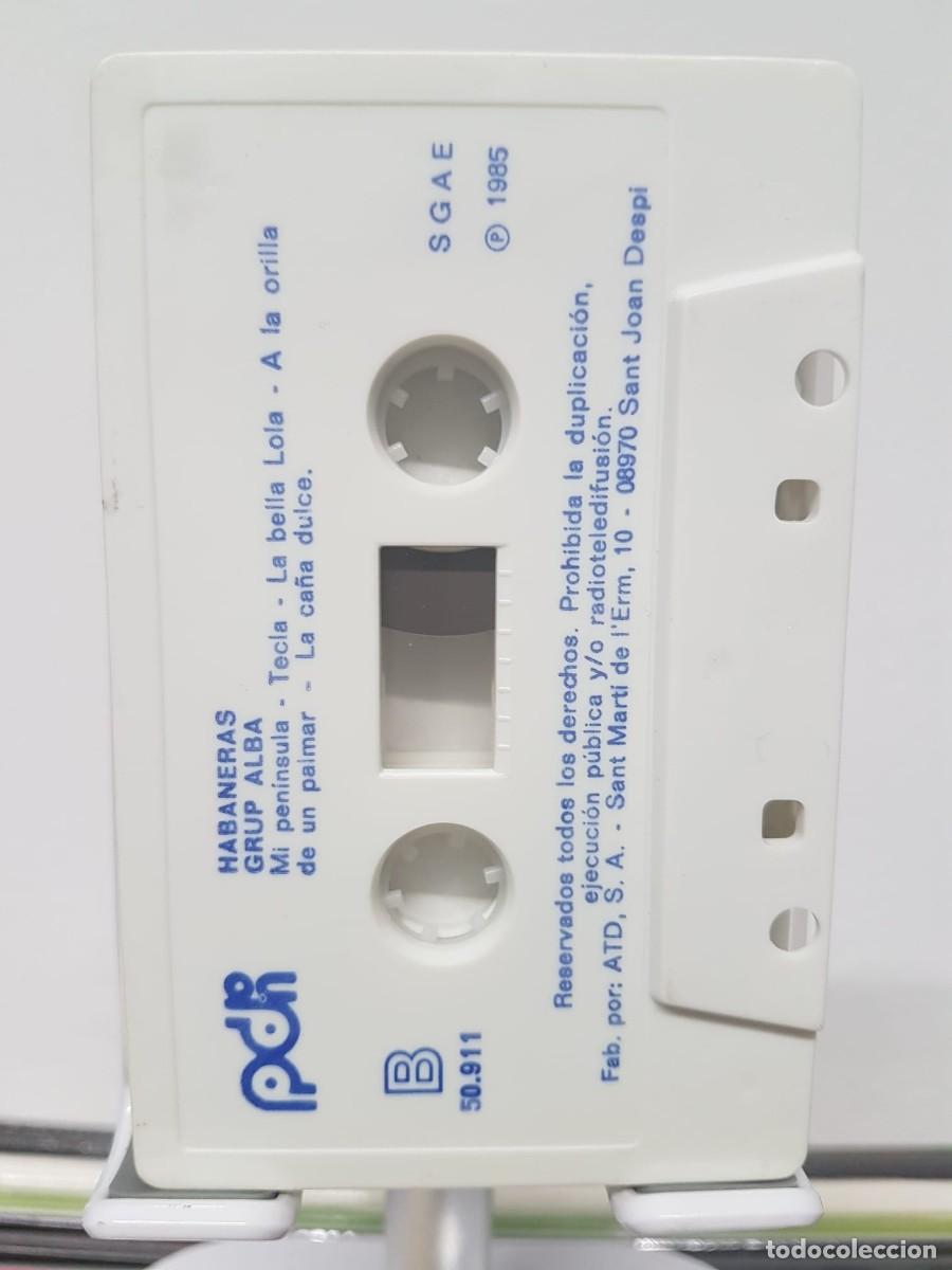 Casetes antiguos: Grup Alba - Habaneras (Cassette) - Foto 5