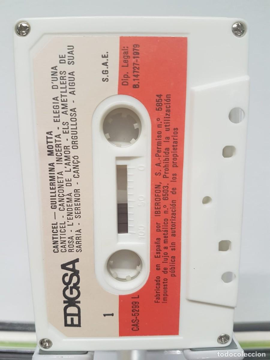 Casetes antiguos: Guillermina Motta - Canticel (Cassette) - Foto 4