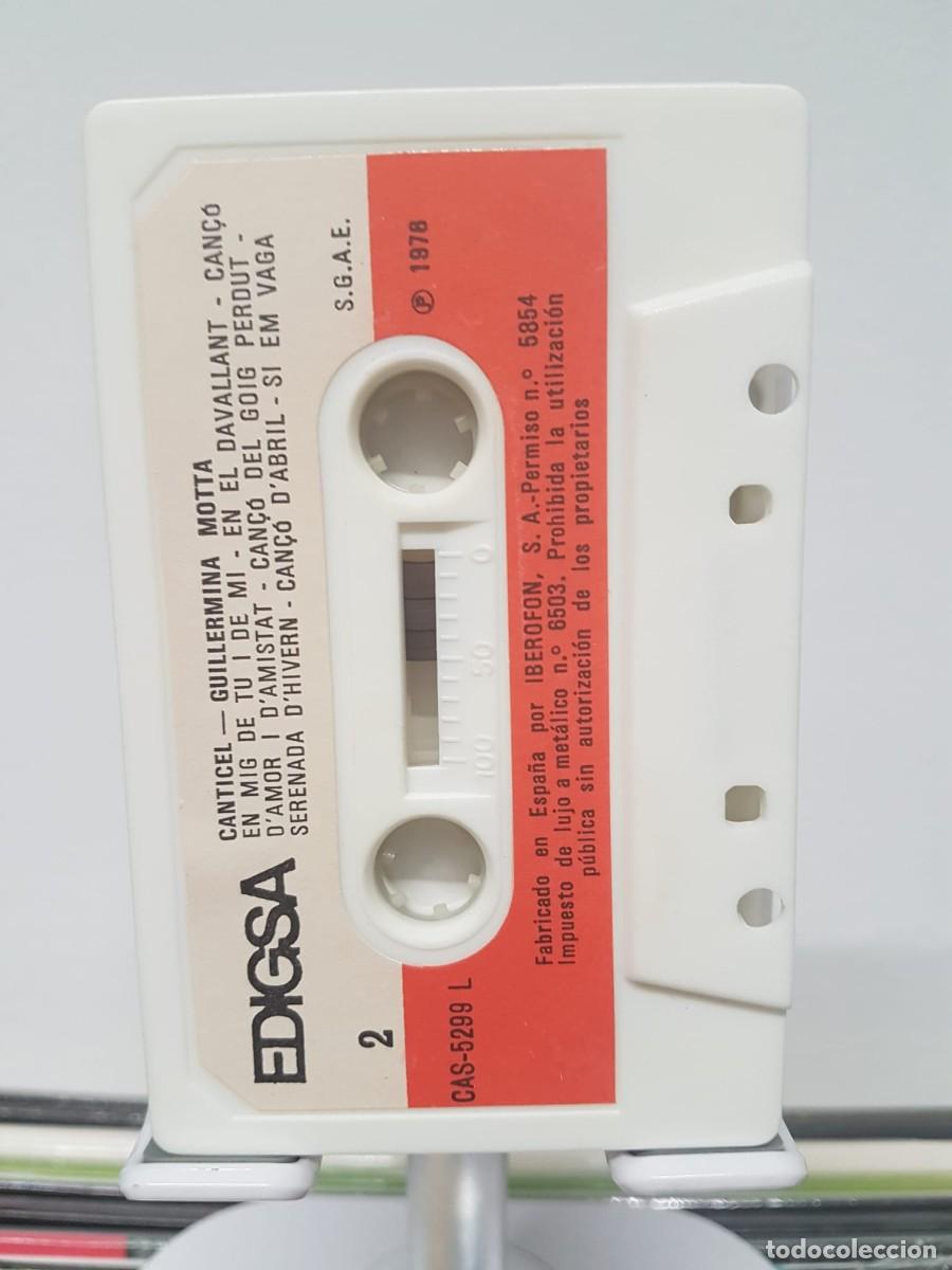 Casetes antiguos: Guillermina Motta - Canticel (Cassette) - Foto 5