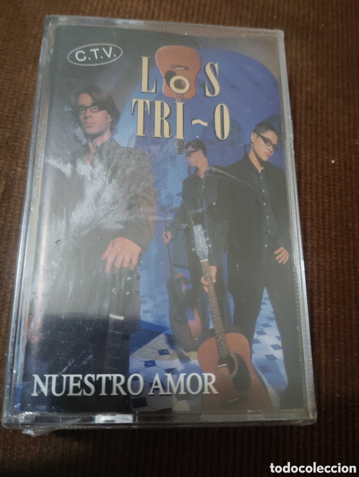 Alte Kassetten: LOS TRIO - NUESTRO AMOR , 1999 / CASETE NUEVO Y PRECINTADO / BOLEROS.