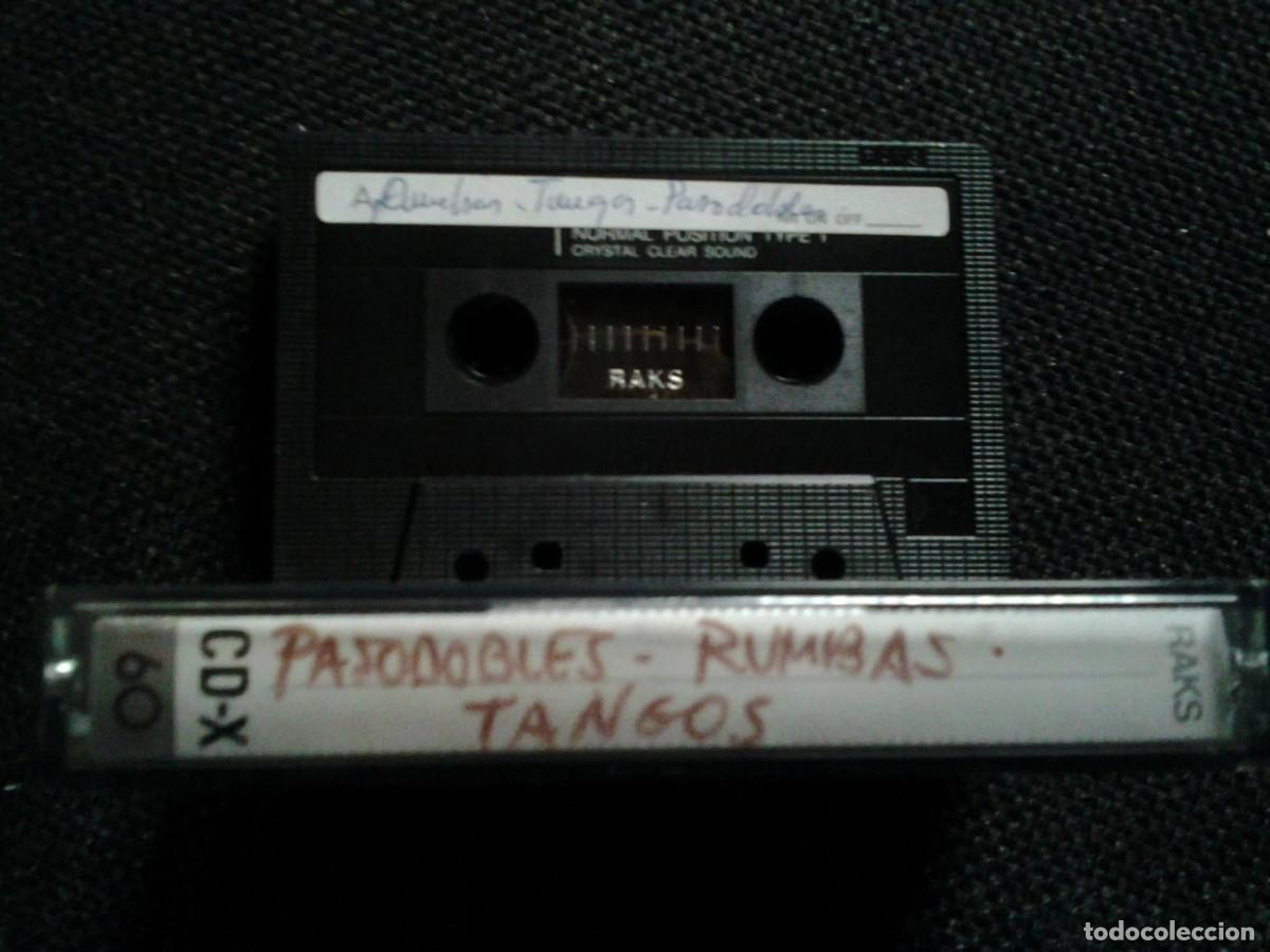 Casetes antiguos: Cinta cassette PASODOBLES - o regrabables - Foto 3