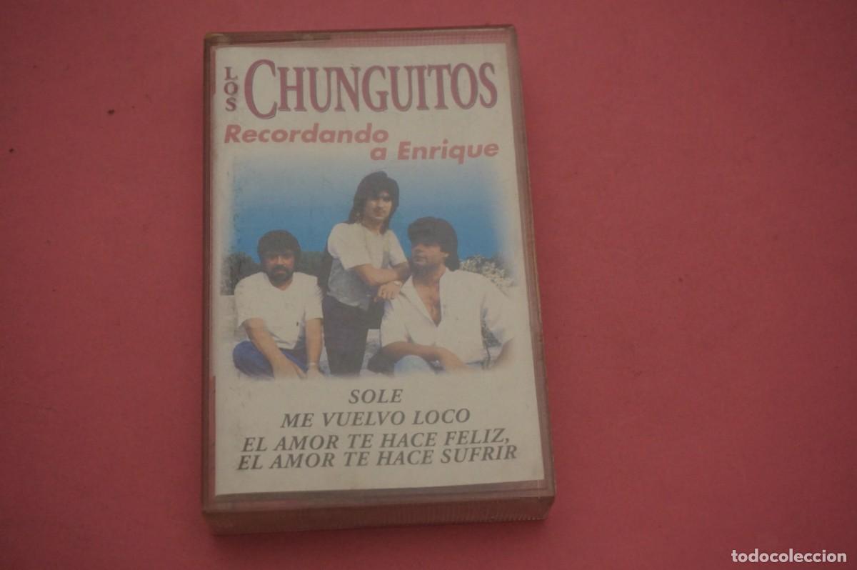Casetes antiguos: CASETE - LOS CHUNGUITOS - RECORDANDO A ENRIQUE - CASETE EN BUEN ESTADO