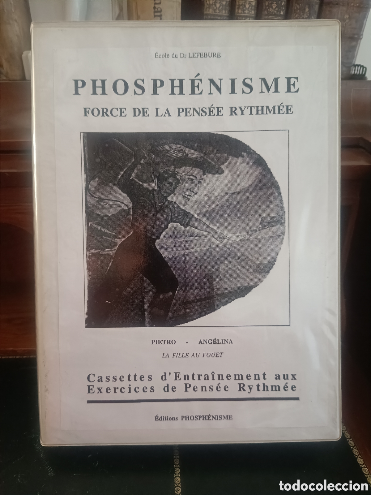 Cassetes antigas: PHOSPH&Eacute;NISME. FORCE DE LA PENS&Eacute;E. Rythm&eacute;e Ecole du Dr. Lefebure. Caja con 16 casetes.