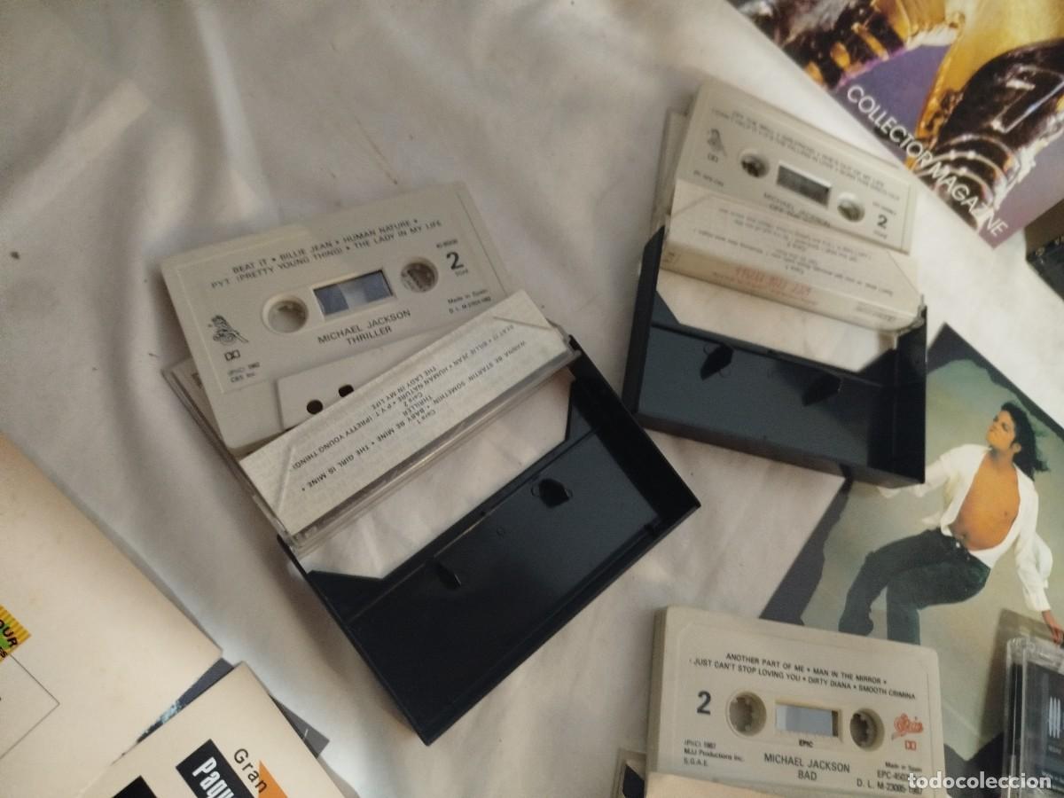 Casetes antiguos: Michael Jackson lote variado - Foto 10
