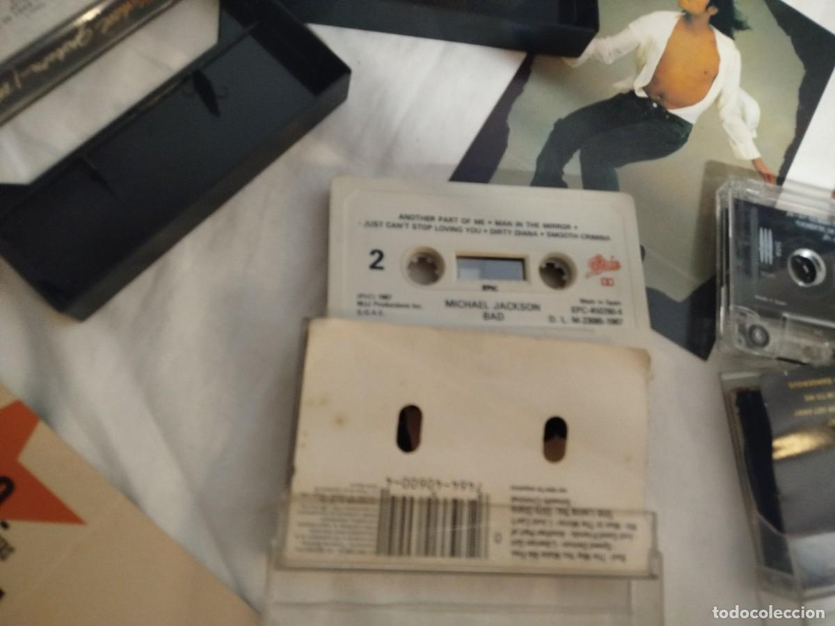 Casetes antiguos: Michael Jackson lote variado - Foto 11