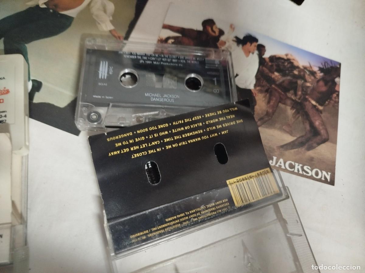 Casetes antiguos: Michael Jackson lote variado - Foto 13