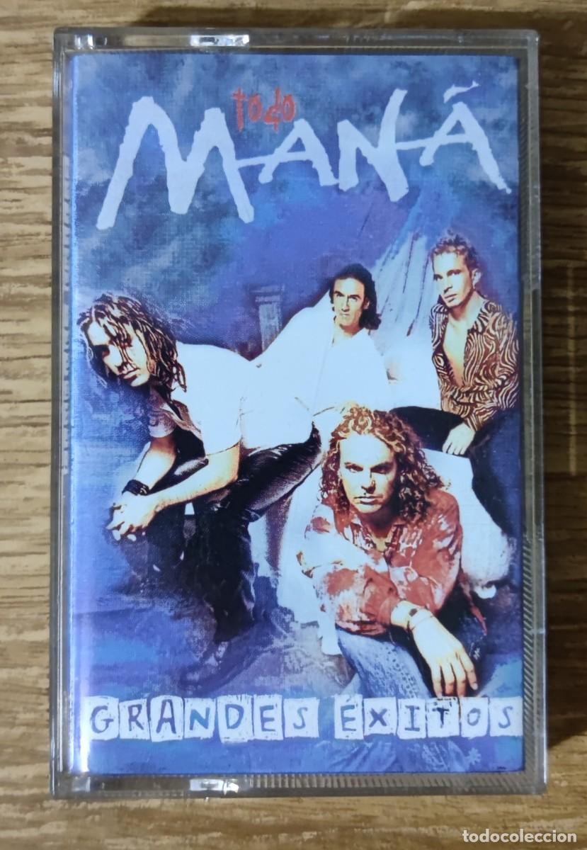 Casetes antiguos: Cassette Man&aacute; - Grandes &Eacute;xitos (1999) - Foto 1