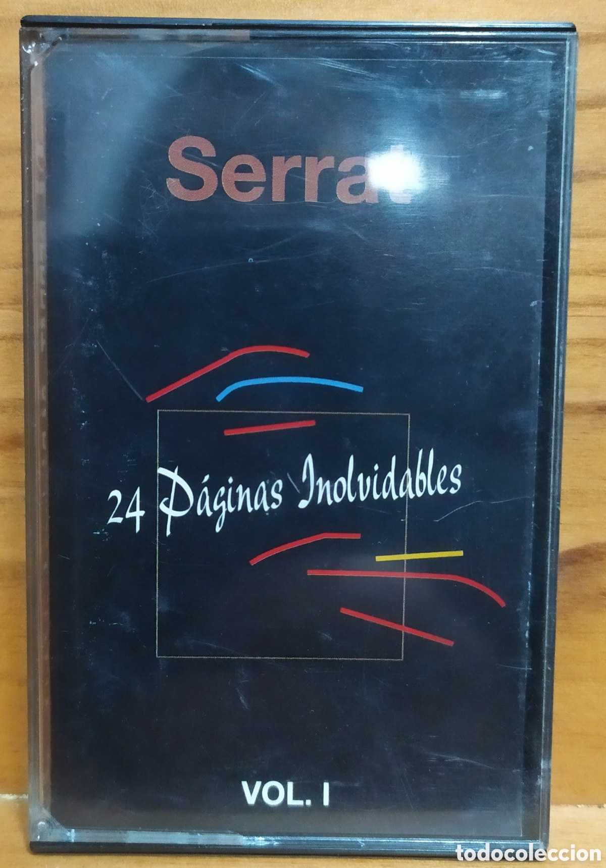 Casetes antiguos: Casete: Serrat, 24 p&aacute;ginas inolvidables Vol. I