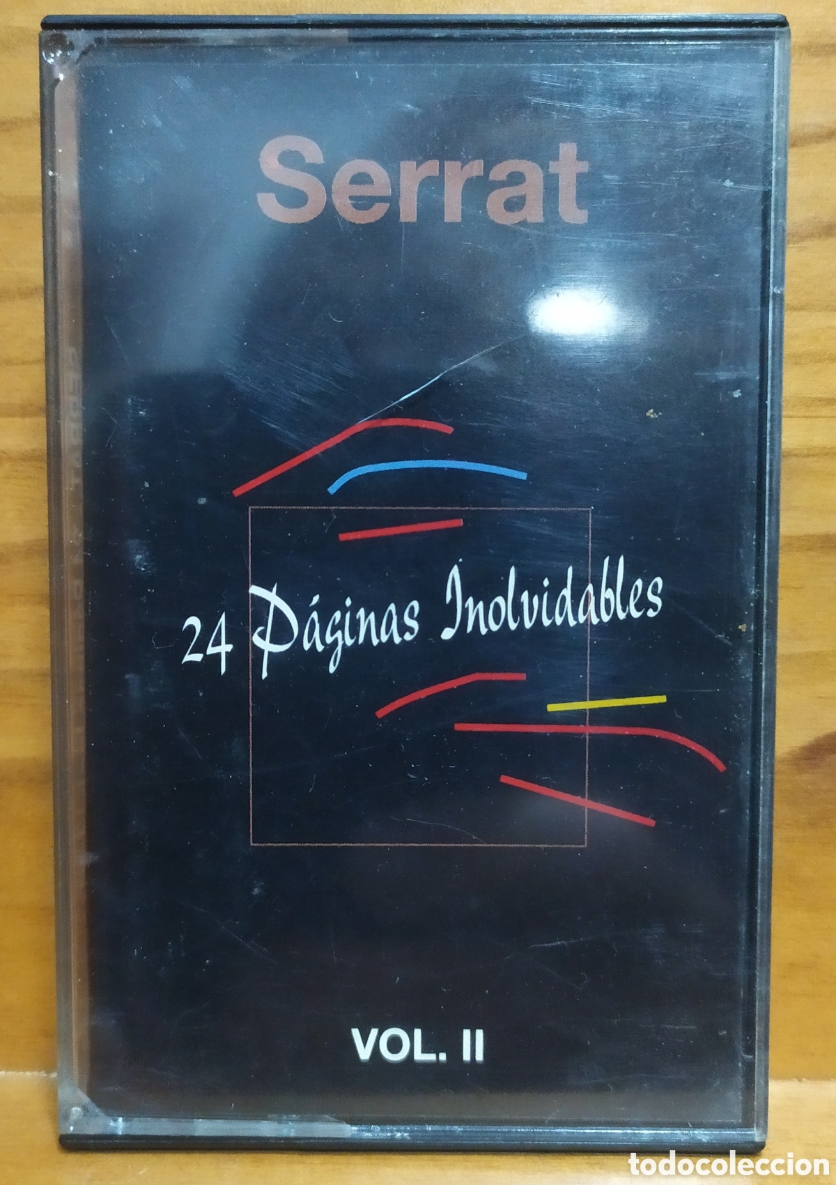Casetes antiguos: Casete: Serrat, 24 p&aacute;ginas inolvidables Vol. II