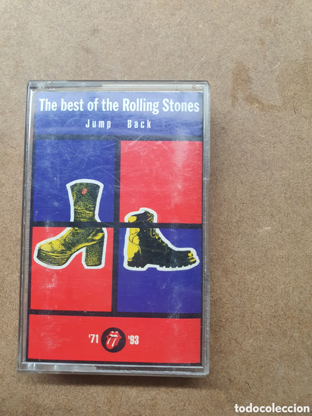 Casetes antiguos: Cassette Cinta The Best of the Rolling Stones Jump Back