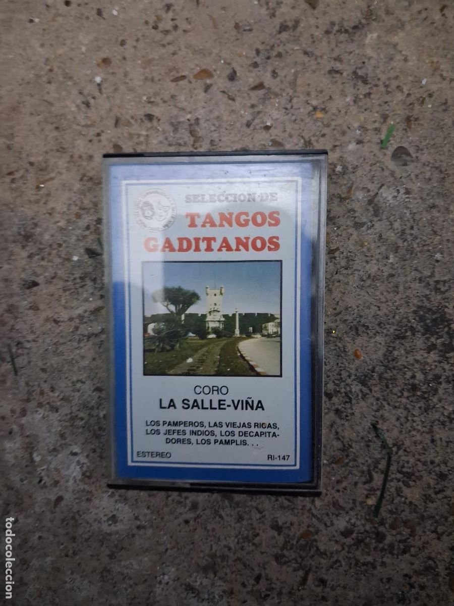 Casetes antiguos: Cinta Casete Selecci&oacute;n Tangos Gaditanos - IZQUIERDO RI-174 - Carnaval de C&aacute;diz