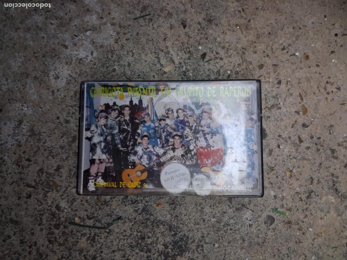 Casetes antiguos: Cinta Casete Un Grupo de Raperitos - Fonoruz C-1061 - Carnaval de C&aacute;diz