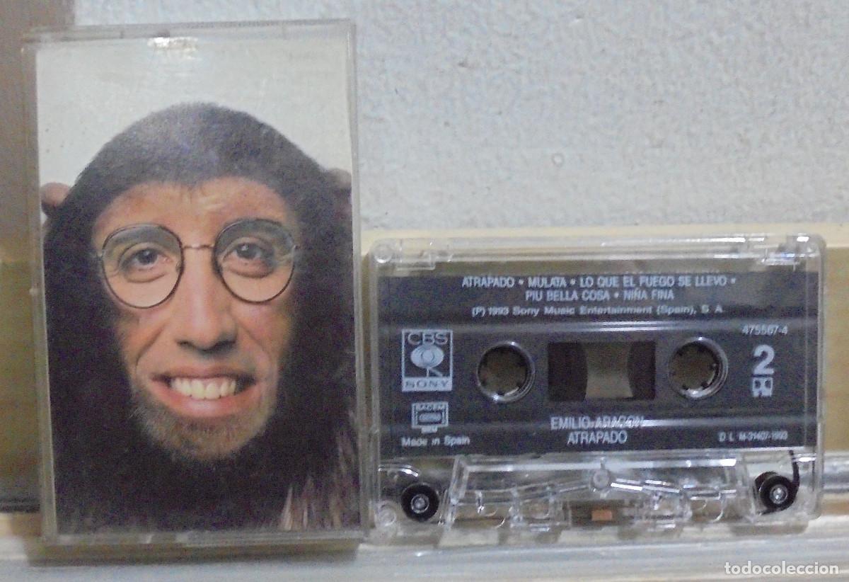 Casetes antiguos: Emilio Aragon. Atrapado -- Casete - Foto 1