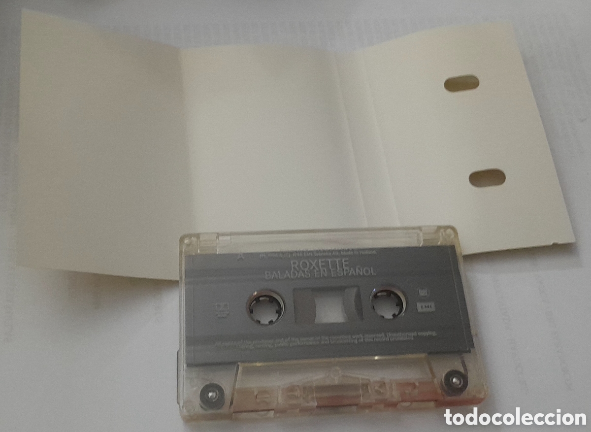Casetes antiguos: ROXETTE - BALADAS EN ESPA&Ntilde;OL - Foto 2