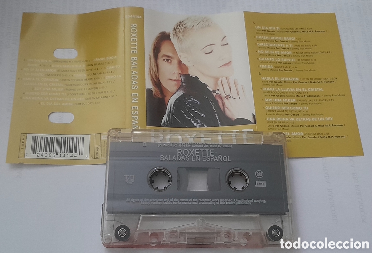 Casetes antiguos: ROXETTE - BALADAS EN ESPA&Ntilde;OL - Foto 1