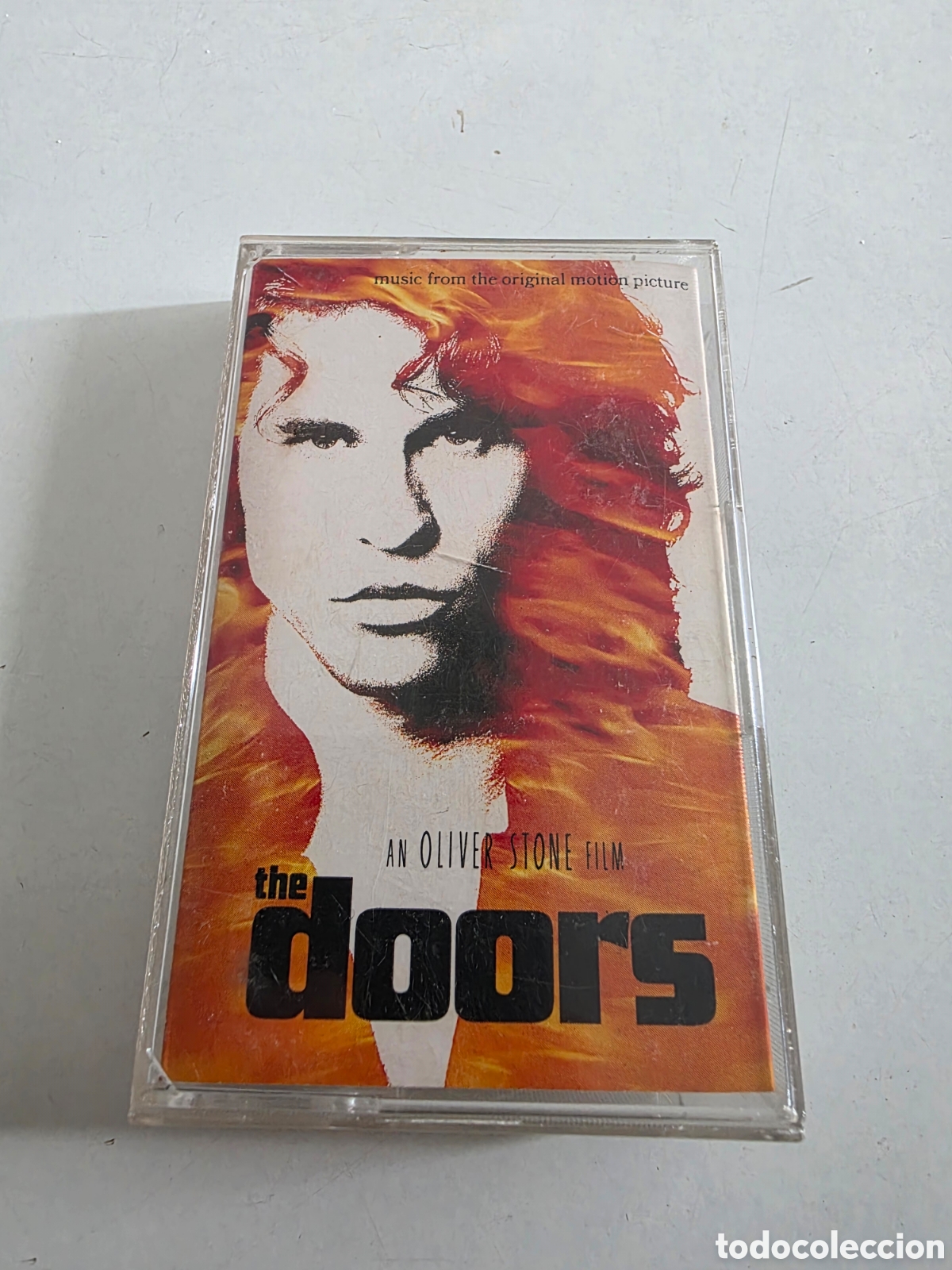 Casetes antiguos: Cassette BSO The Doors 1991 Original Elektra - Foto 1