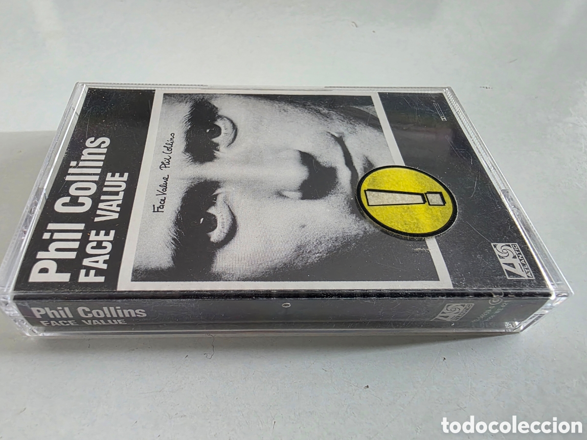 Casetes antiguos: Phil Collins &ndash; Face Value Cassette Atlantic - Foto 2
