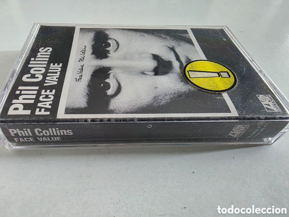 Casetes antiguos: Phil Collins &ndash; Face Value Cassette Atlantic - Foto 6