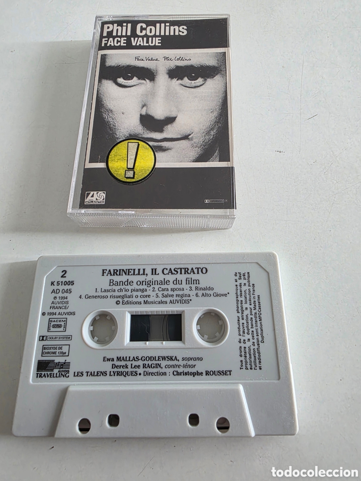 Casetes antiguos: Phil Collins &ndash; Face Value Cassette Atlantic - Foto 7