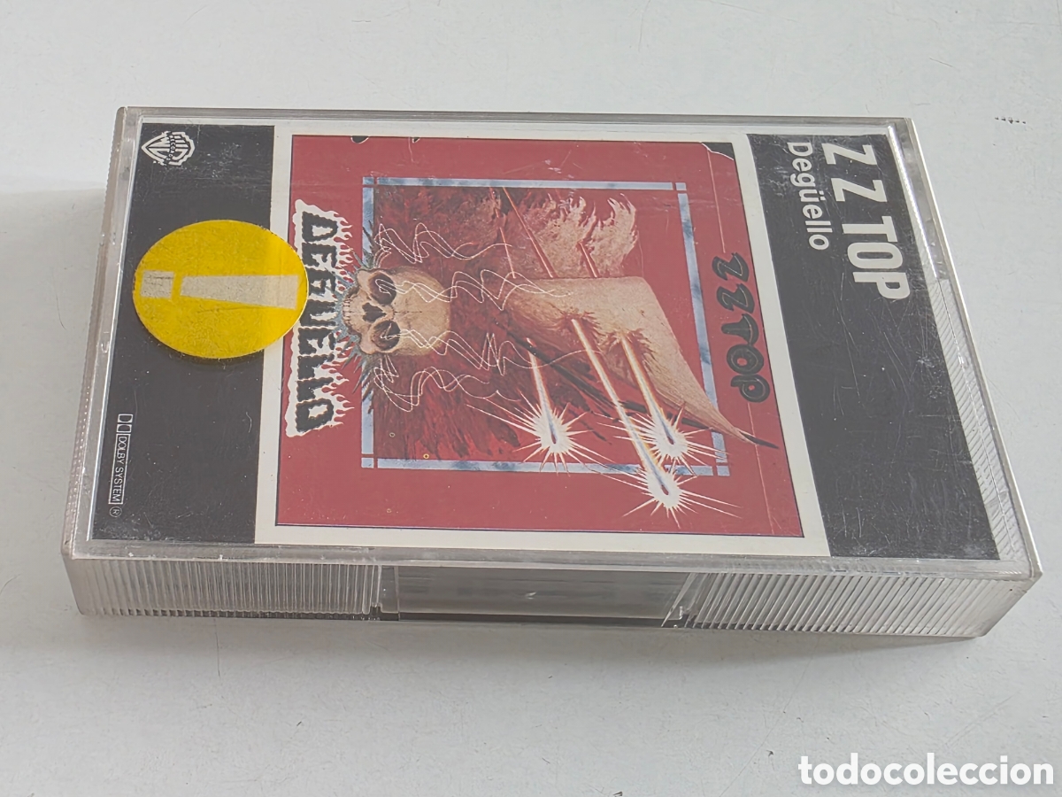 Casetes antiguos: ZZ Top &ndash; Deg&uuml;ello Cassette 1979 Original - Foto 2