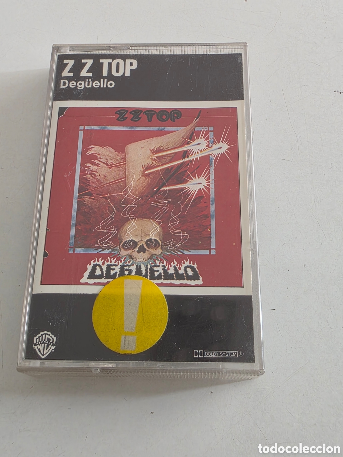 Casetes antiguos: ZZ Top &ndash; Deg&uuml;ello Cassette 1979 Original - Foto 6