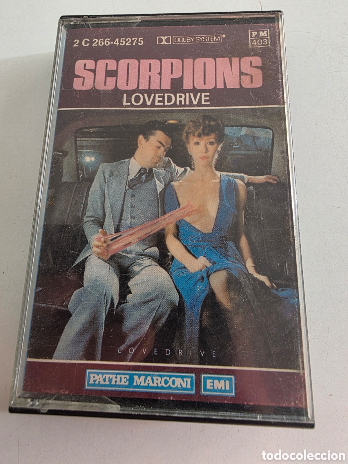 Casetes antiguos: Scorpions &ndash; Lovedrive Cassette 1979 EMI - Foto 1