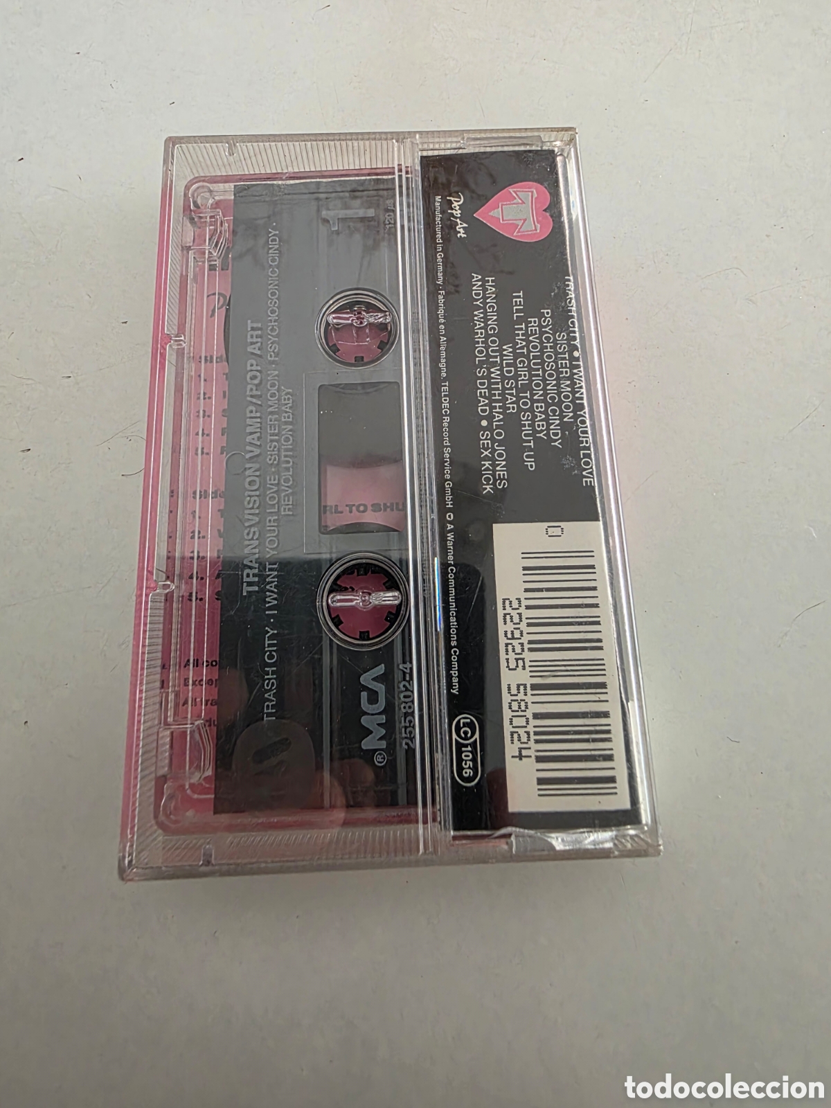 Casetes antiguos: Transvision Vamp &ndash; Pop Art Cassette 1988 MCA - Foto 3