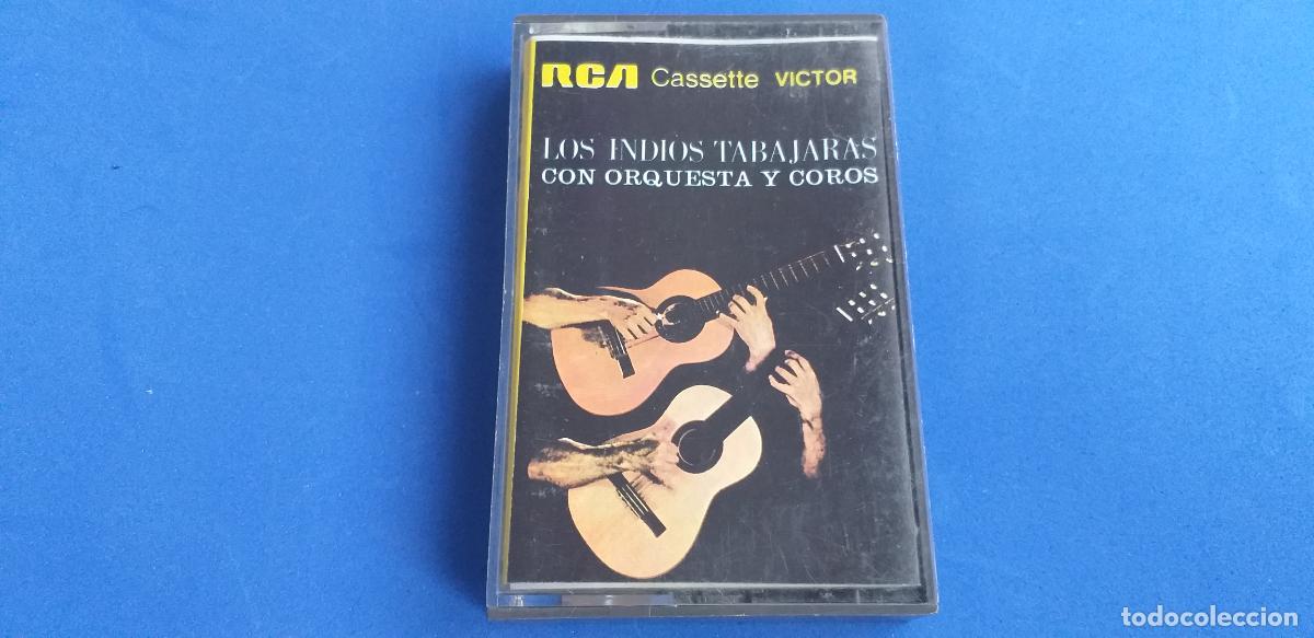Casetes antiguos: Cassette. Cinta Casete. LOS INDIOS TABAJARAS CON ORQUESTA Y COROS - Foto 1