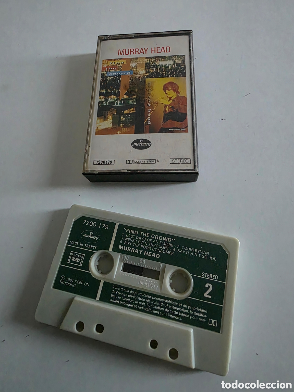 Casetes antiguos: Murray Head &ndash; Find The Crowd Cassette Mercury - Foto 3