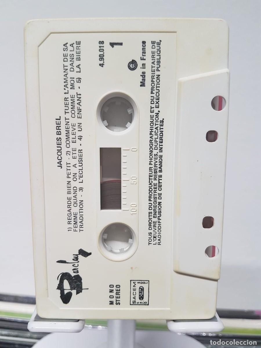 Casetes antiguos: Jacques Brel (Cassette) - Foto 4