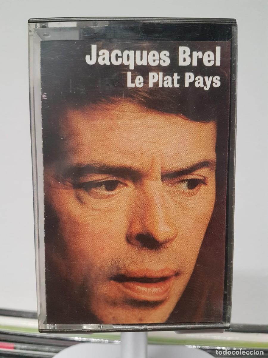 Casetes antiguos: Jacques Brel - Le Plat Pays (Cassette) - Foto 1