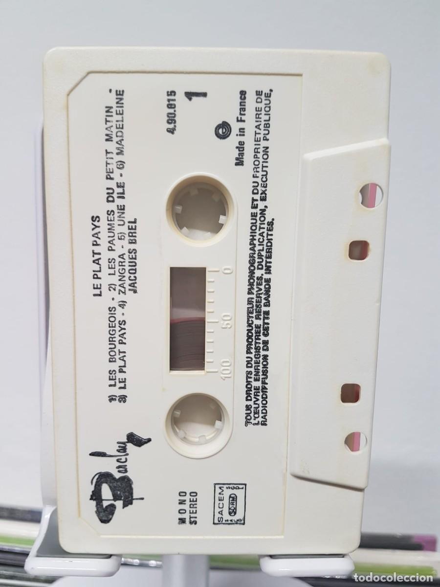 Casetes antiguos: Jacques Brel - Le Plat Pays (Cassette) - Foto 4