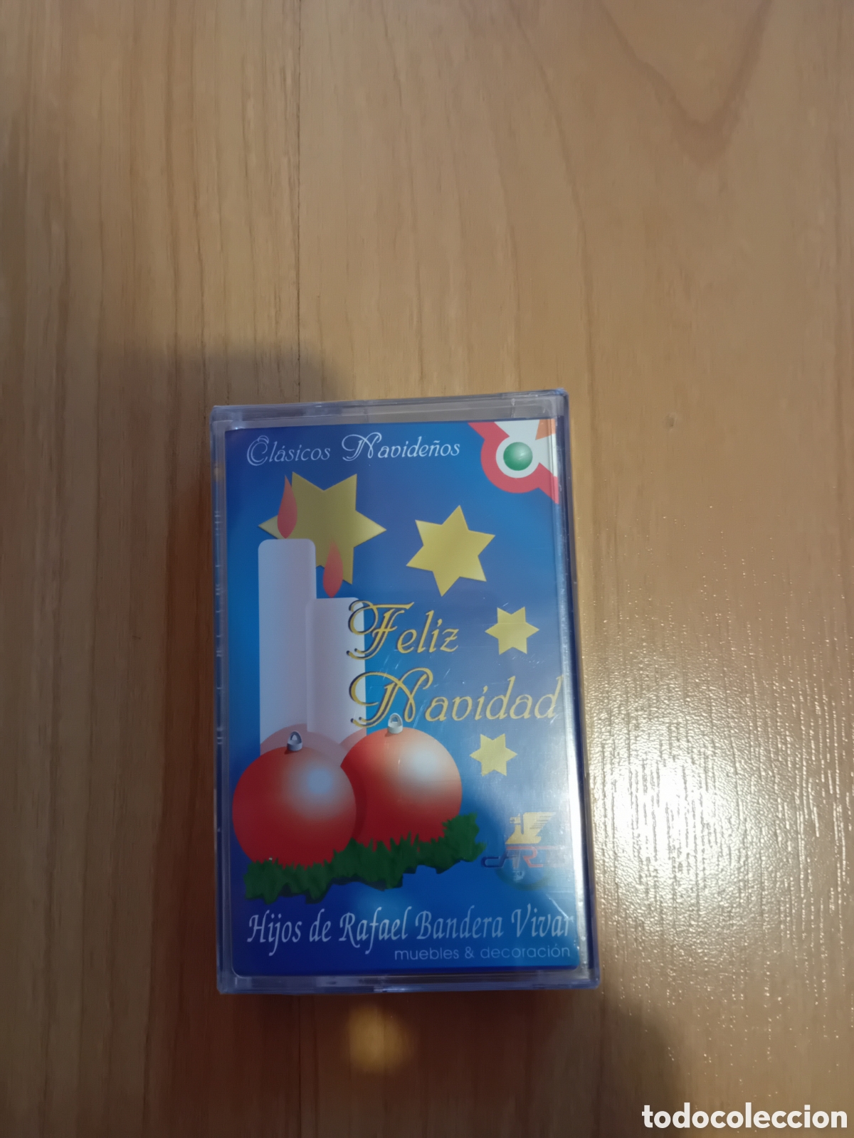 Casetes antiguos: VILLANCICOS. CLASICOS NAVIDE&Ntilde;OS. MUEBLES HIJOS DE RAFAEL BANDERA VIVAR. MALAGA. AUN PRECINTADO