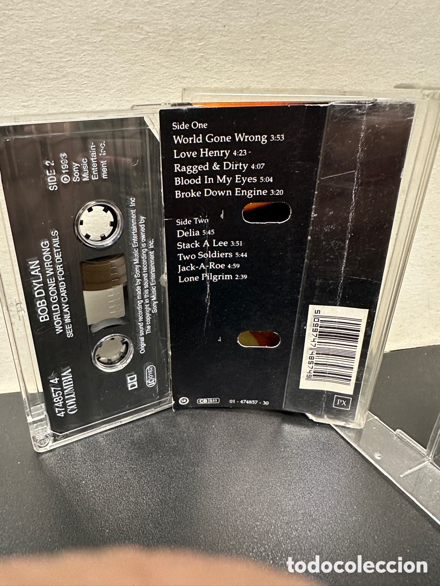 Casetes antiguos: Bob Dylan - World Gone Wrong (Cassette) - Foto 2