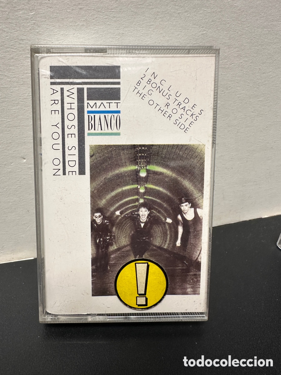 Casetes antiguos: Matt Bianco - Whose Side Are You On? (Cassette) - Foto 1
