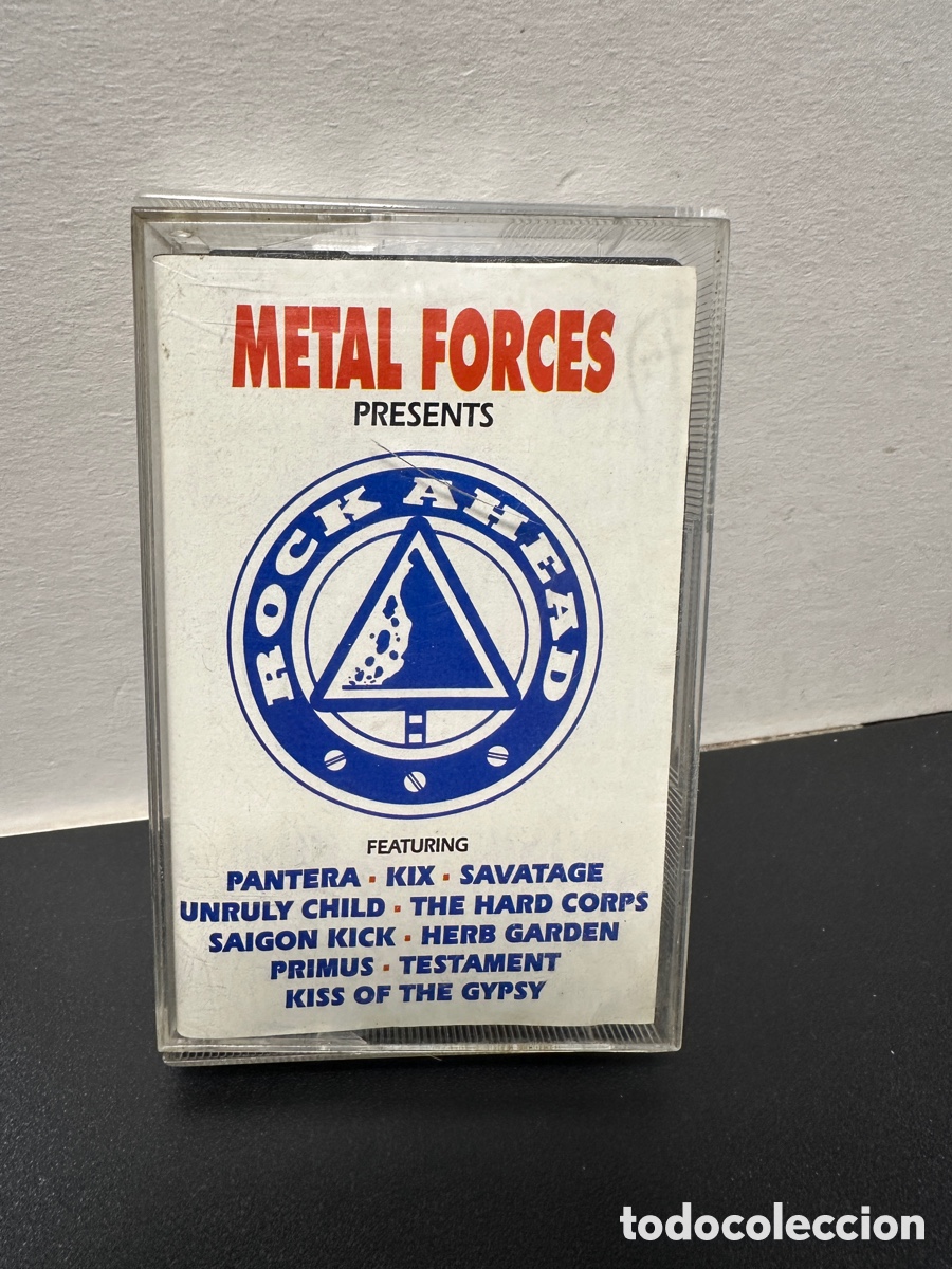 Cassetes antigas: Various - Metal Forces Presents Rock Ahead (Cassette)