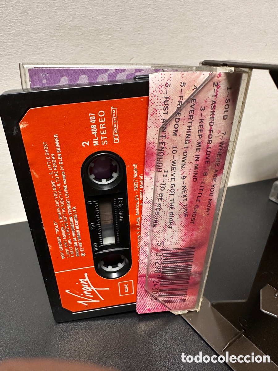 Casetes antiguos: Boy George - Sold (Cassette) - Foto 2