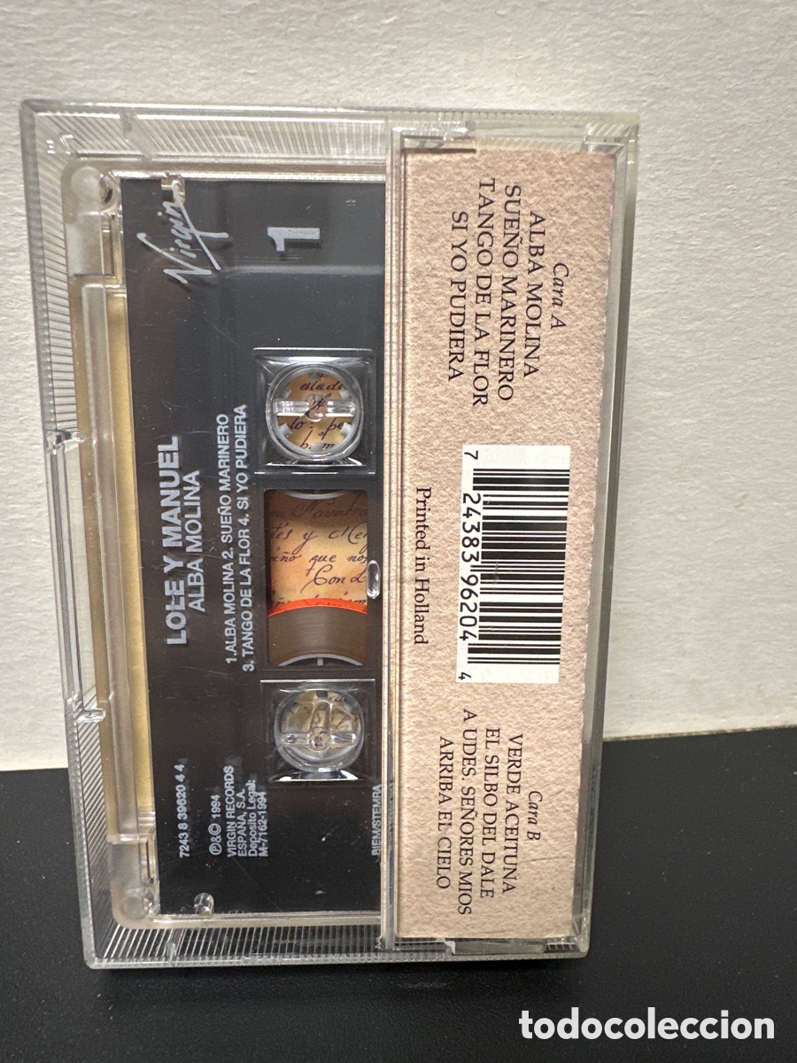 Casetes antiguos: Lole Y Manuel - Alba Molina (Cassette) - Foto 2