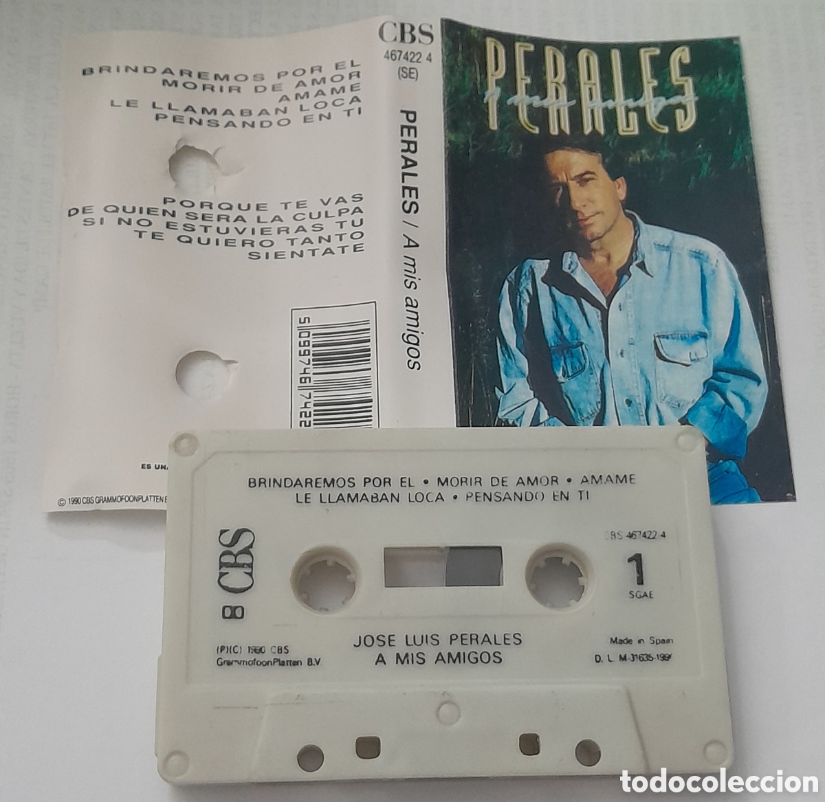 Casetes antiguos: PERALES - A MIS AMIGOS - Foto 1