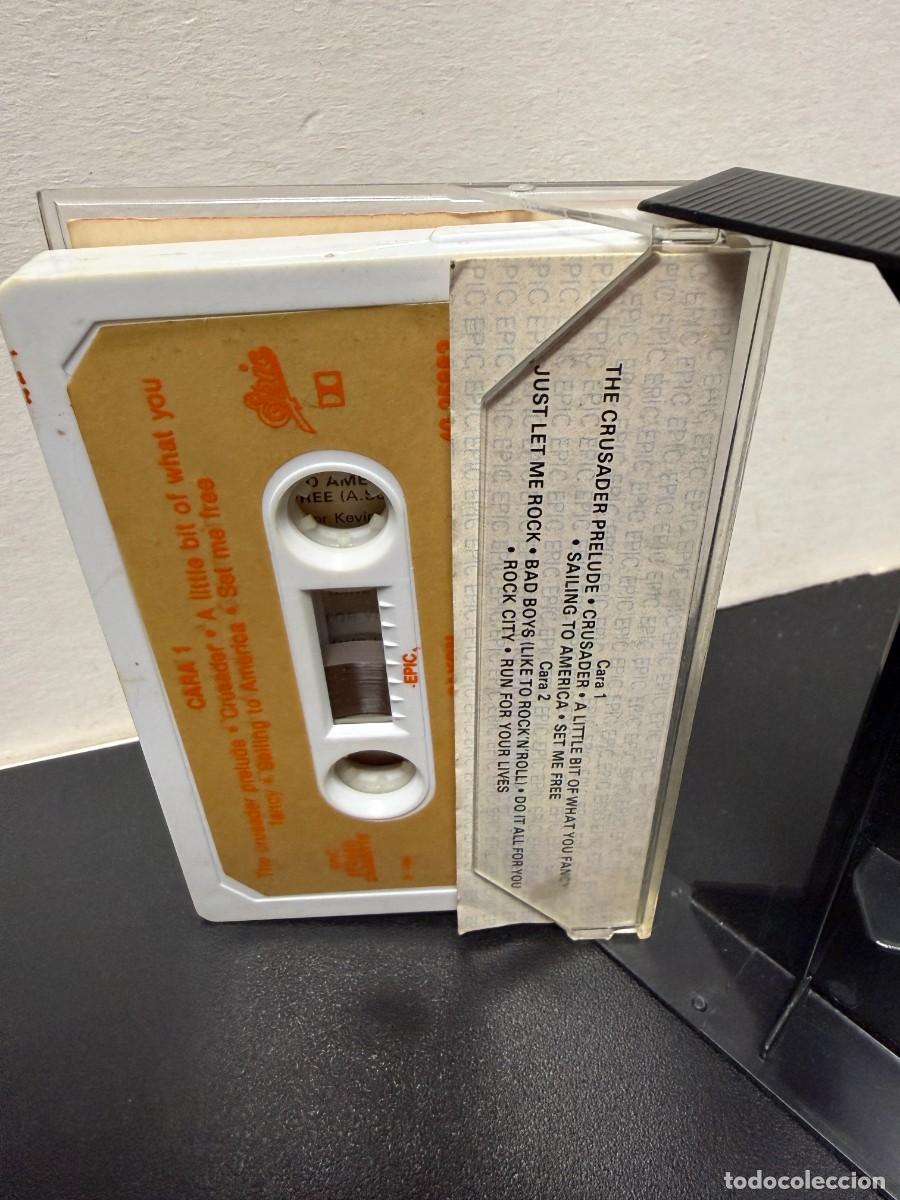 Casetes antiguos: Saxon - Crusader (Cassette) - Foto 2