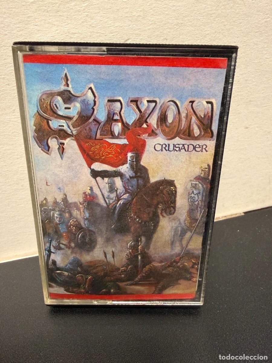 Casetes antiguos: Saxon - Crusader (Cassette) - Foto 1