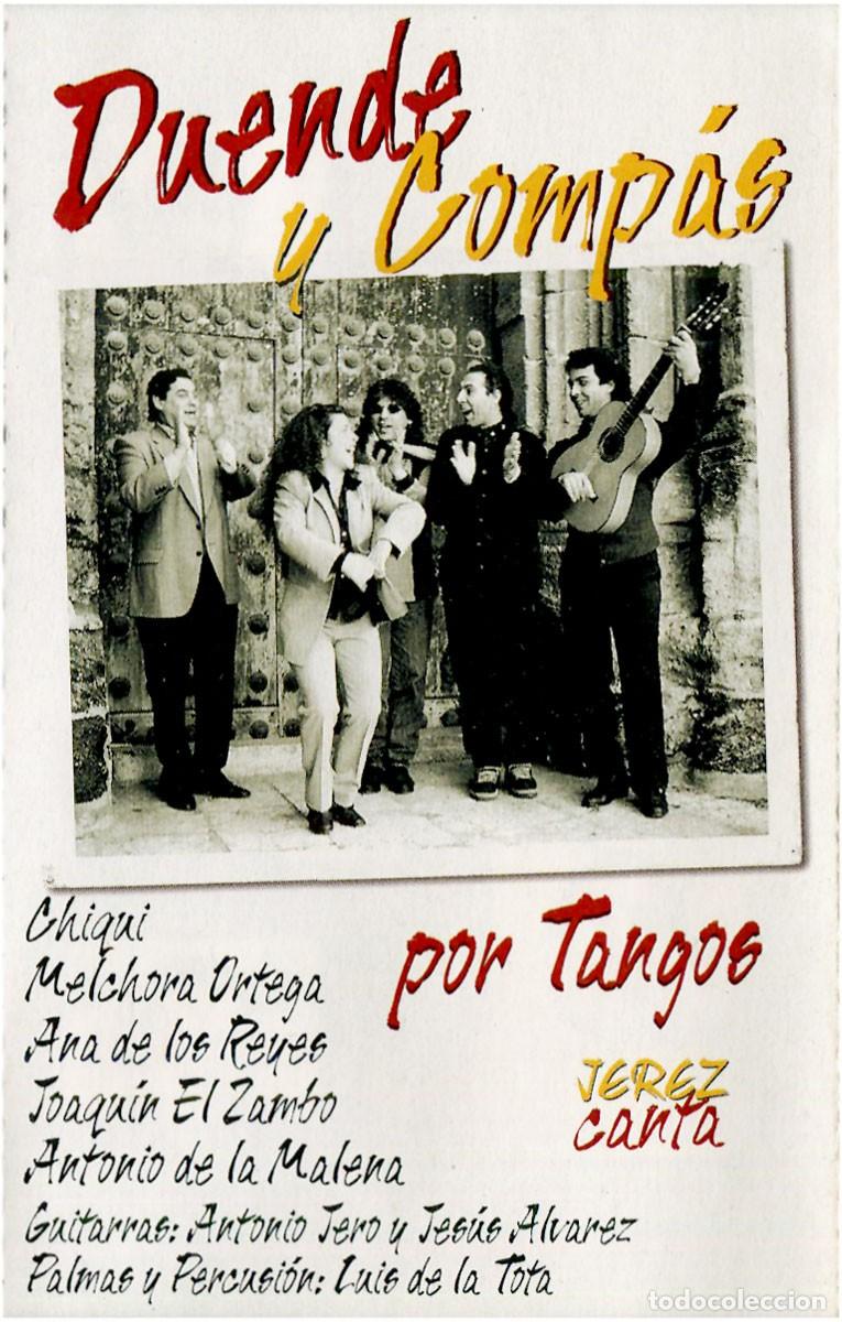 Casetes antiguos: VVAA - Duende Y Comp&aacute;s, Por Tangos - Cassette Spain 1998 - Cal&eacute; Records MC 237