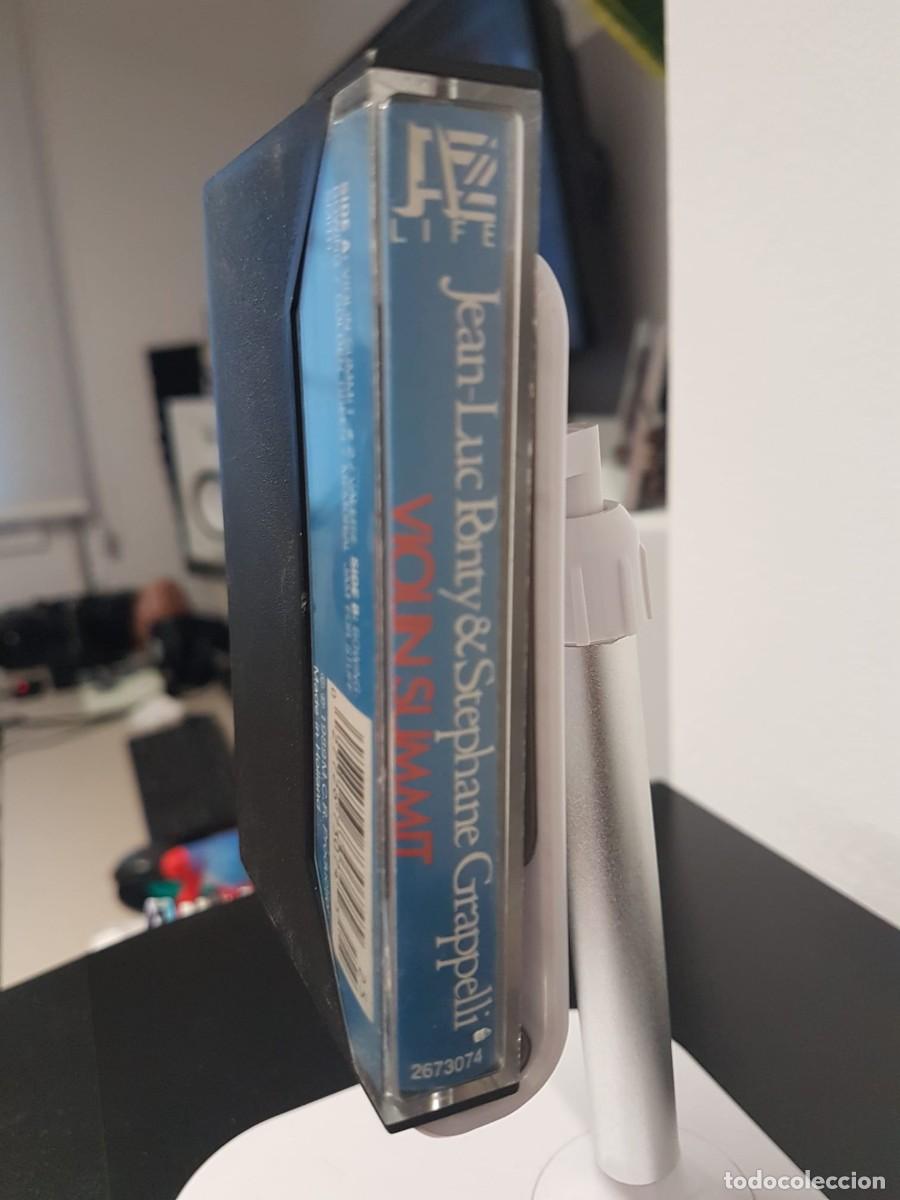 Casetes antiguos: Jean-Luc Ponty & Stephane Grappeli - Violin Summit (Cassette) - Foto 3