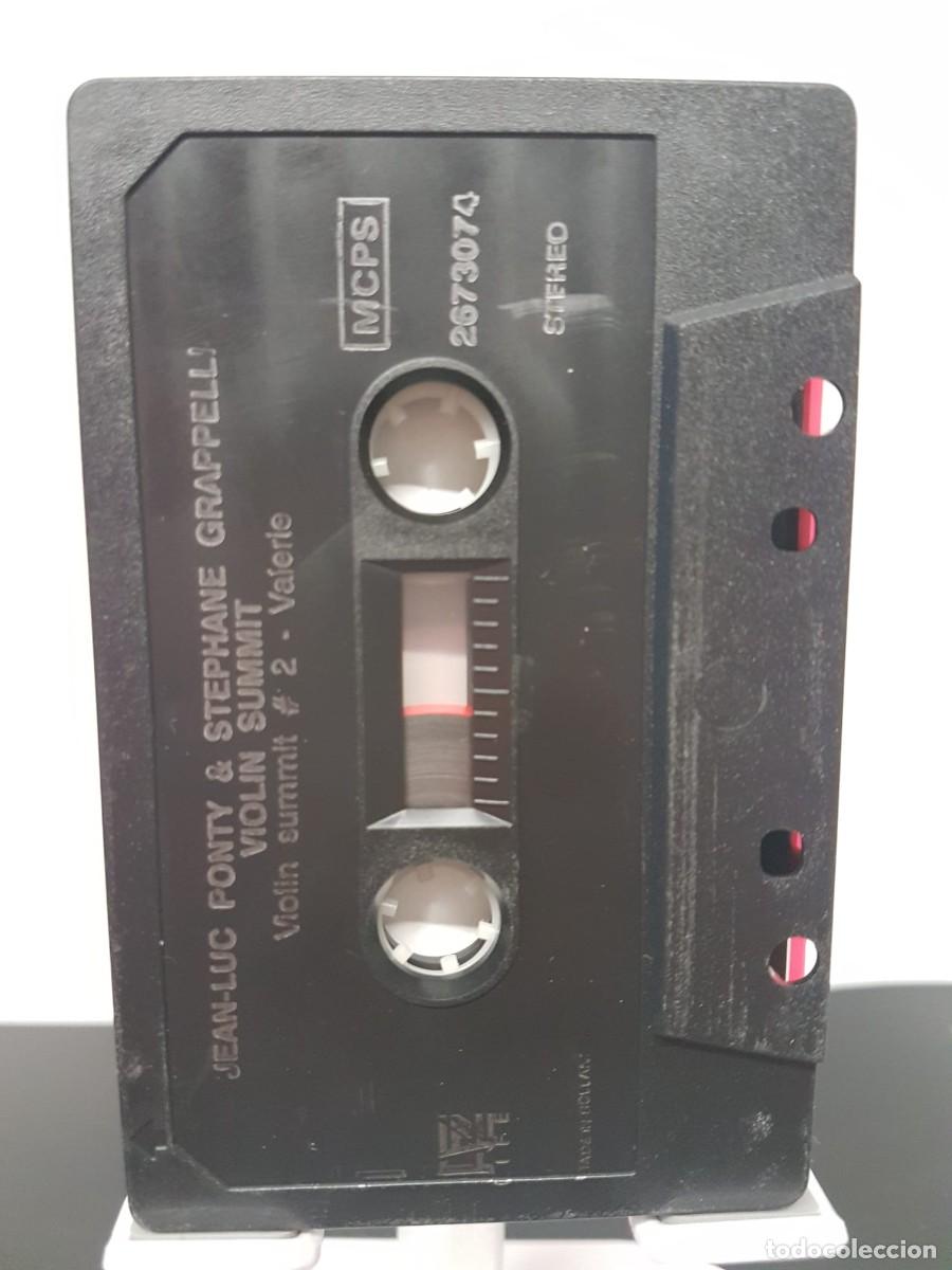 Casetes antiguos: Jean-Luc Ponty & Stephane Grappeli - Violin Summit (Cassette) - Foto 4