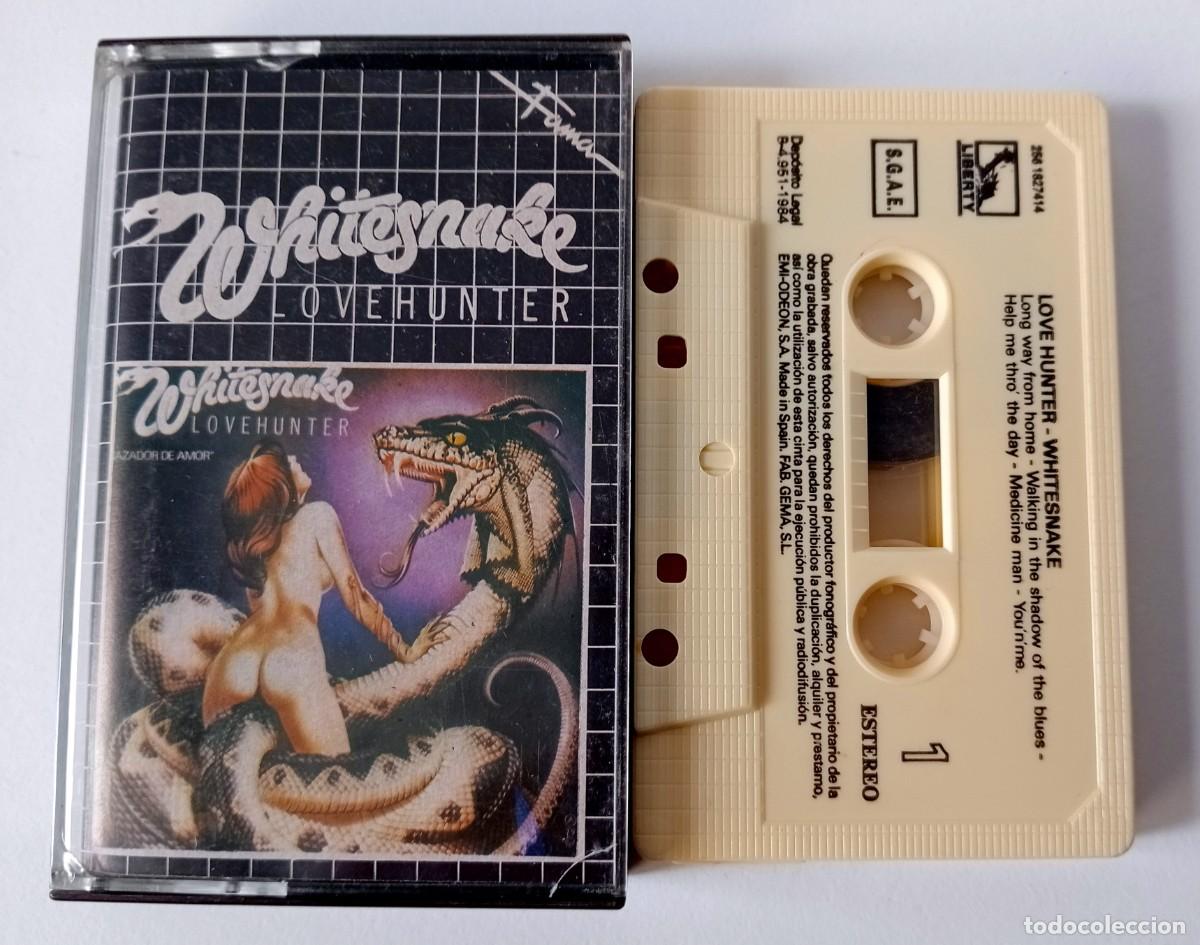 Casetes antiguos: CASSETTE WHITESNAKE - LOVE HUNTER - Foto 1