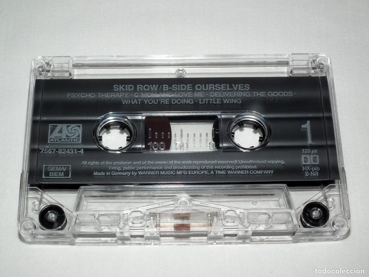 Casetes antiguos: CASSETTE SKID ROW - B-SIDE OURSELVES - Foto 3