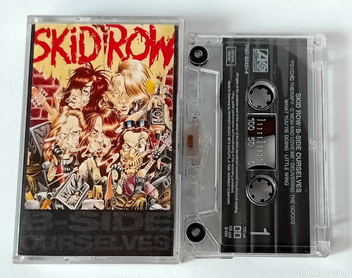 Casetes antiguos: CASSETTE SKID ROW - B-SIDE OURSELVES - Foto 1
