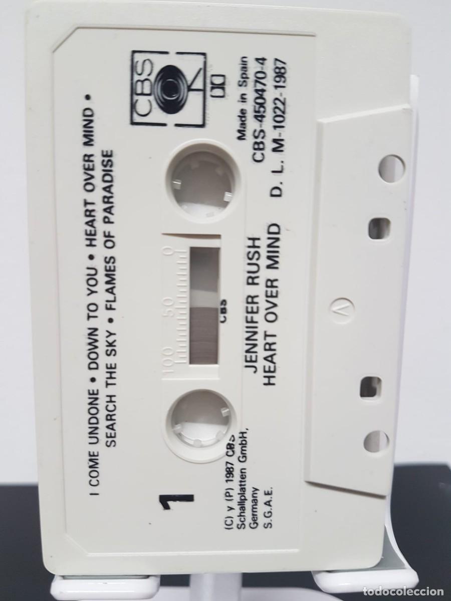 Casetes antiguos: Jennifer Rush - Heart Over Mind (Cassette) - Foto 4