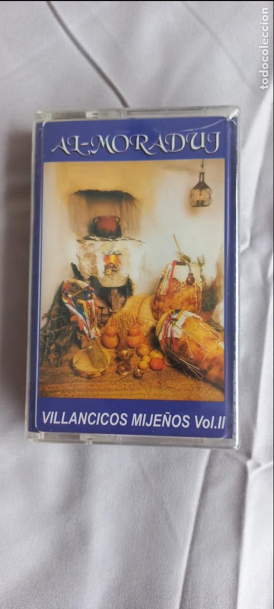 Casetes antiguos: Villancicos Mije&ntilde;os. Vol. II. Al-Moraduj. Almoraduj. Casete Precintada. 1998